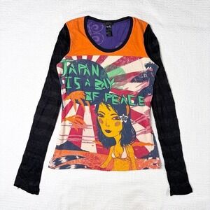 Custo Barcelona graphic long sleeve